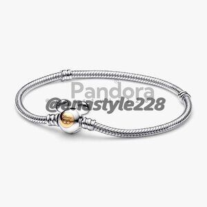 Pandora Disney 100th Anniversary Moments Snake Chain Bracelet